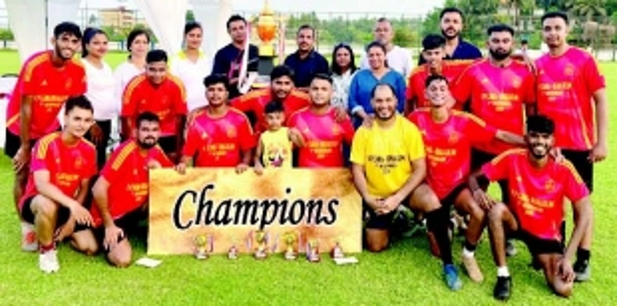 Good Angels SC Benaulim  inter-ward football champions