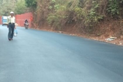 Good job on the roads, but where are the pavements, ask Ponda pedestrians