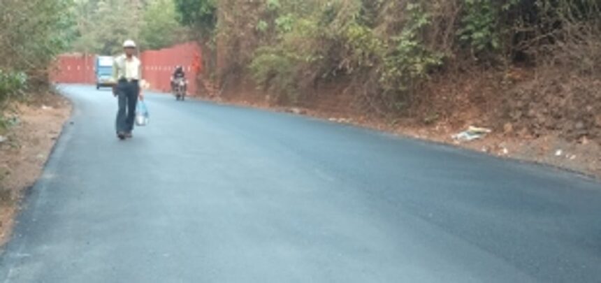 Good job on the roads, but where are the pavements, ask Ponda pedestrians