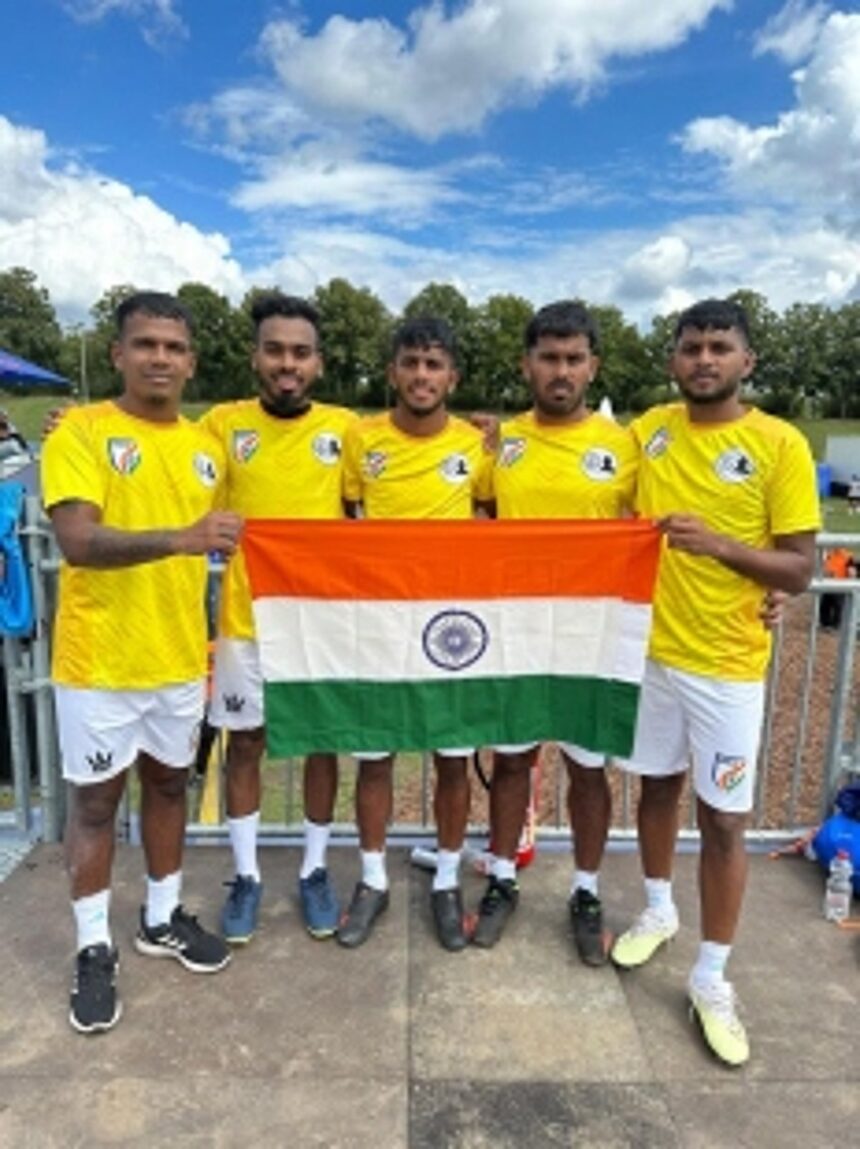 Good show by India's Boom Boom (Goa)