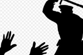 Goondas in Police Uniforms