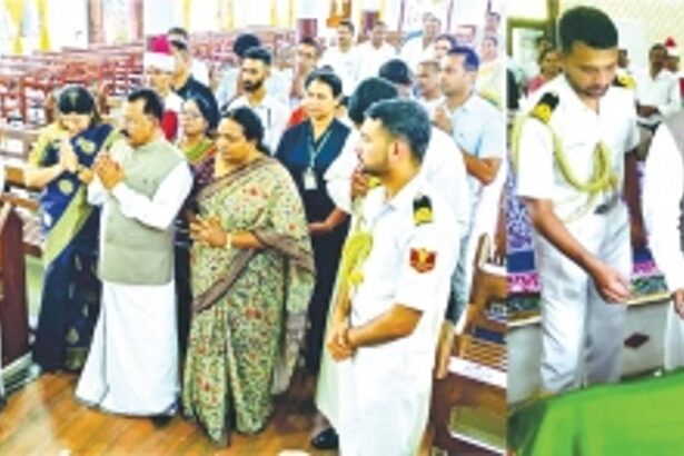 Gov visits church, dargah in Curchorem