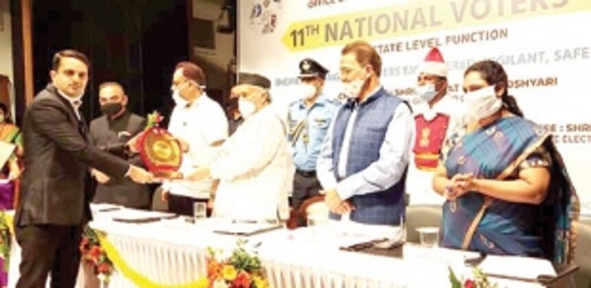 Governor praises ECI Goa unit on National Voters’ Day