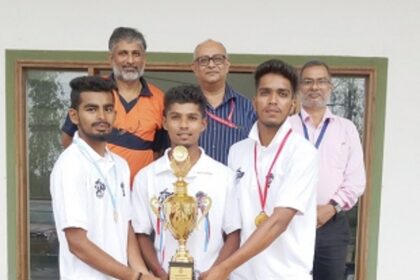 Govt College Quepem emerge  inter-college tennis champs