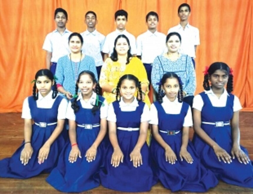Govt HS Honda take yoga top honours 1 Govt HS Honda take yoga top honours