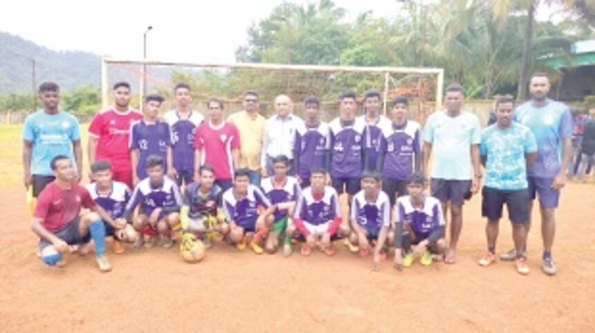 Govt HSS Canacona emerge victorious
