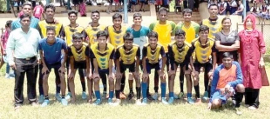 Govt HSS Sanquelim emerge victorious