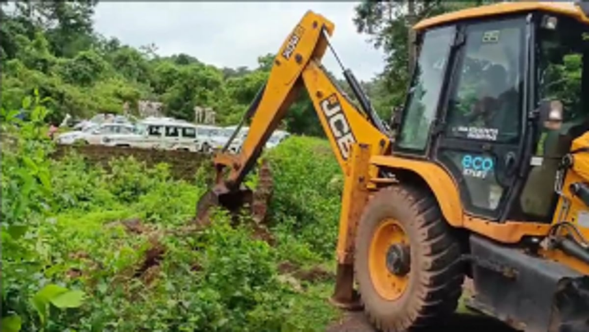 Govt commences bandhara work at Murdi-Sonarbagh, imposes Sec 144 anticipating protest by locals