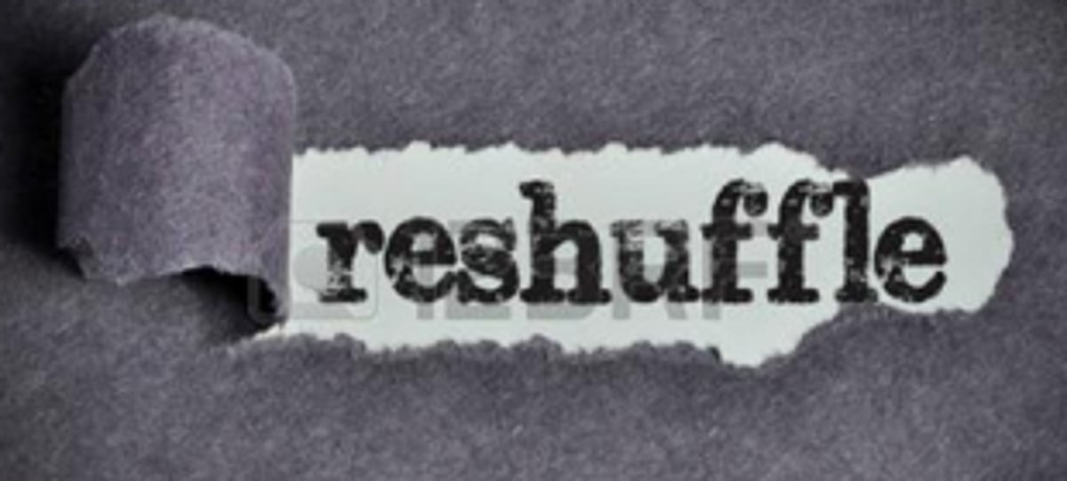 Govt officials reshuffled