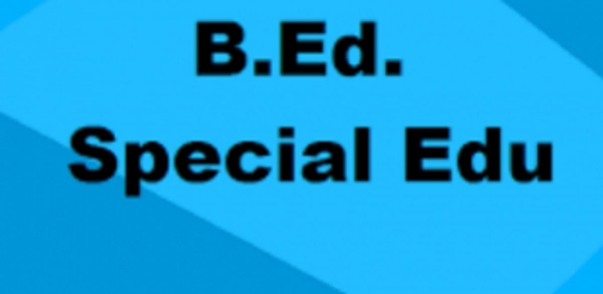 Govt to offer B Ed in Special Education Prog 1 Govt to offer B Ed in Special Education Prog