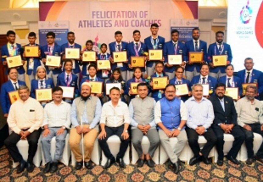Govt to reward Goan medallists at World Special Games 1 Govt to reward Goan medallists at World Special Games
