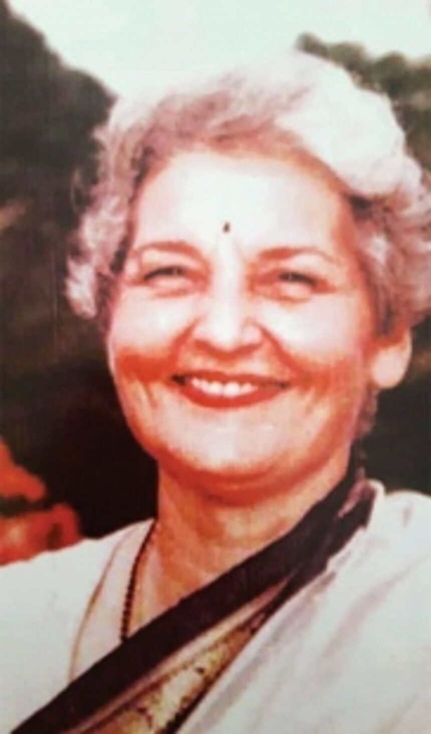Grace De Souza, wife of former CM, passes away