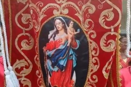 Grand Procession Marks the Feast of Our Lady of Rosary at Navelim