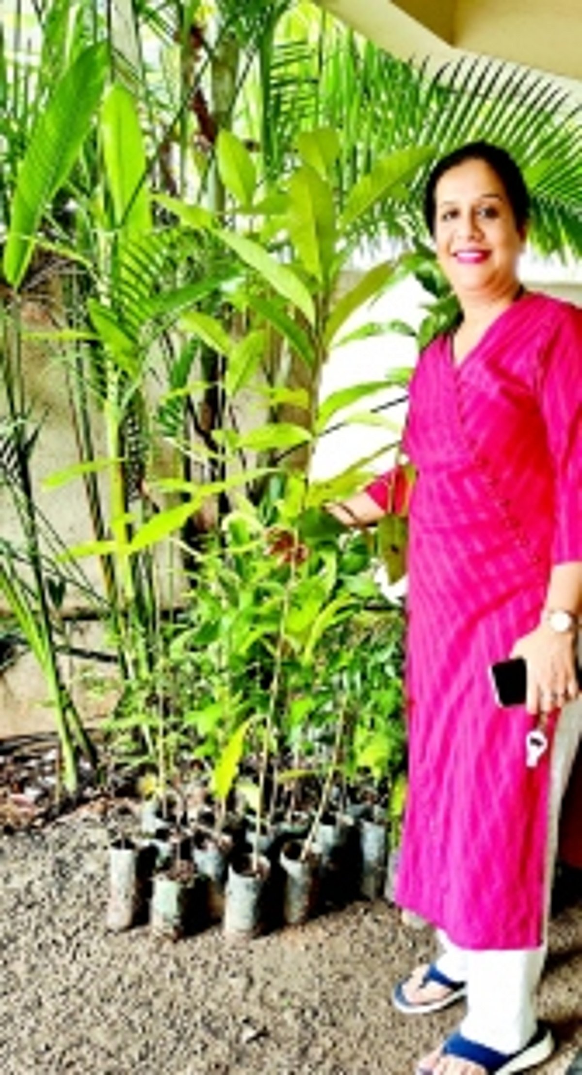 Greening the Cortalim highway: Dr Shraddha’s bid to revive indigenous Goan trees