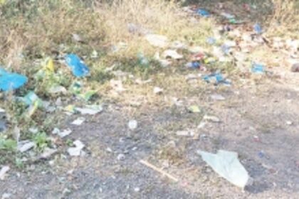 Ground used for anti-social  activities in Fatorda