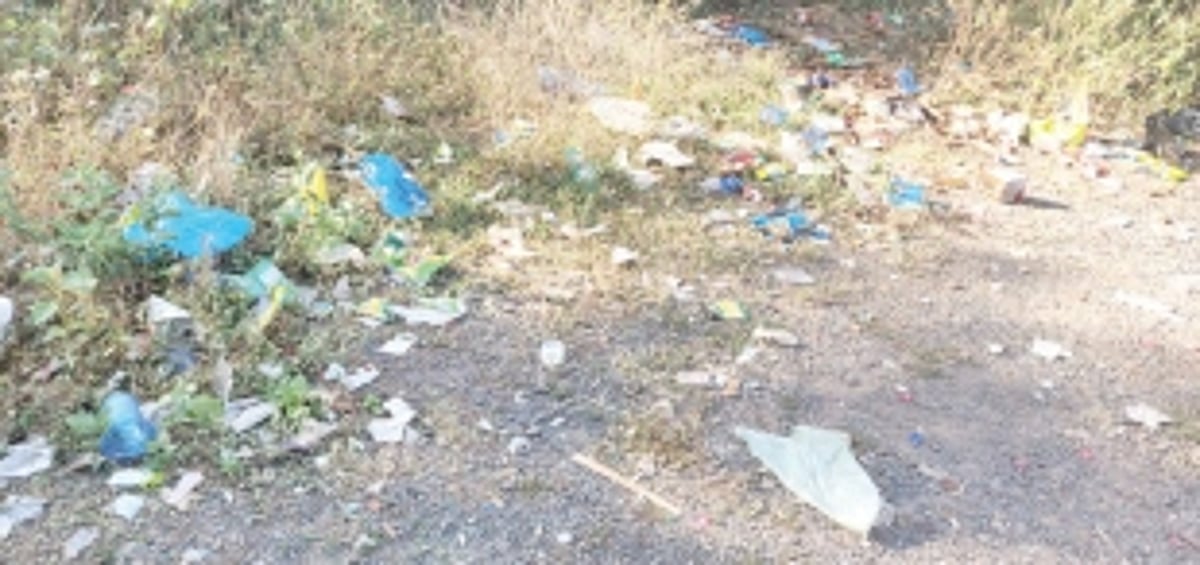 Ground used for anti-social  activities in Fatorda