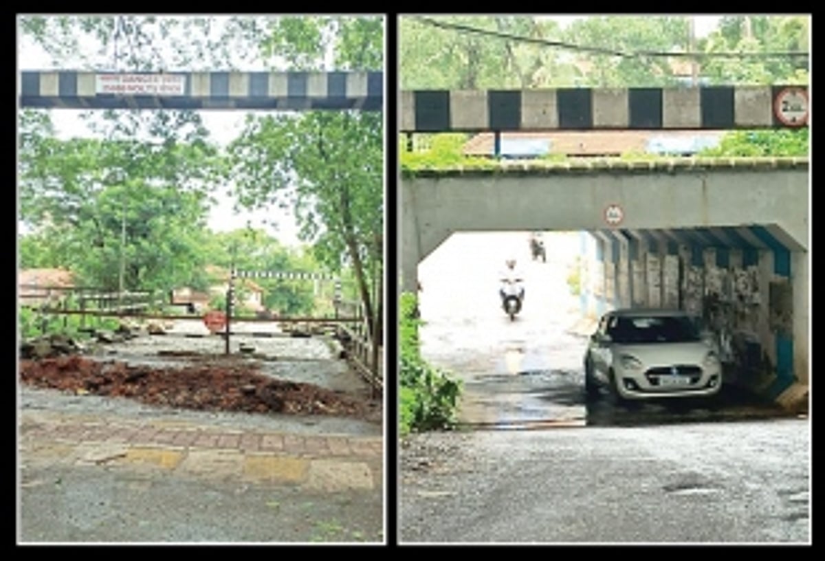 Guirdolim villagers demand reopening of railway crossing amid underpass woes