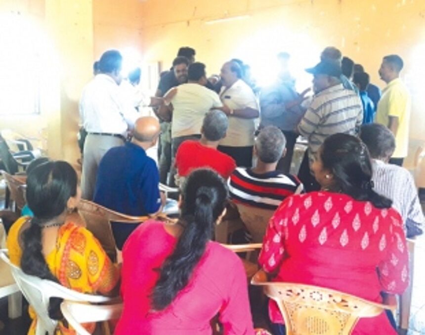 Guirim gram sabha turns chaotic over ‘manipulation’ of minutes