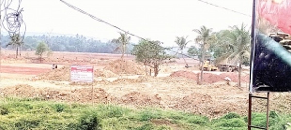 Guirim sewerage plant out to destroy fields