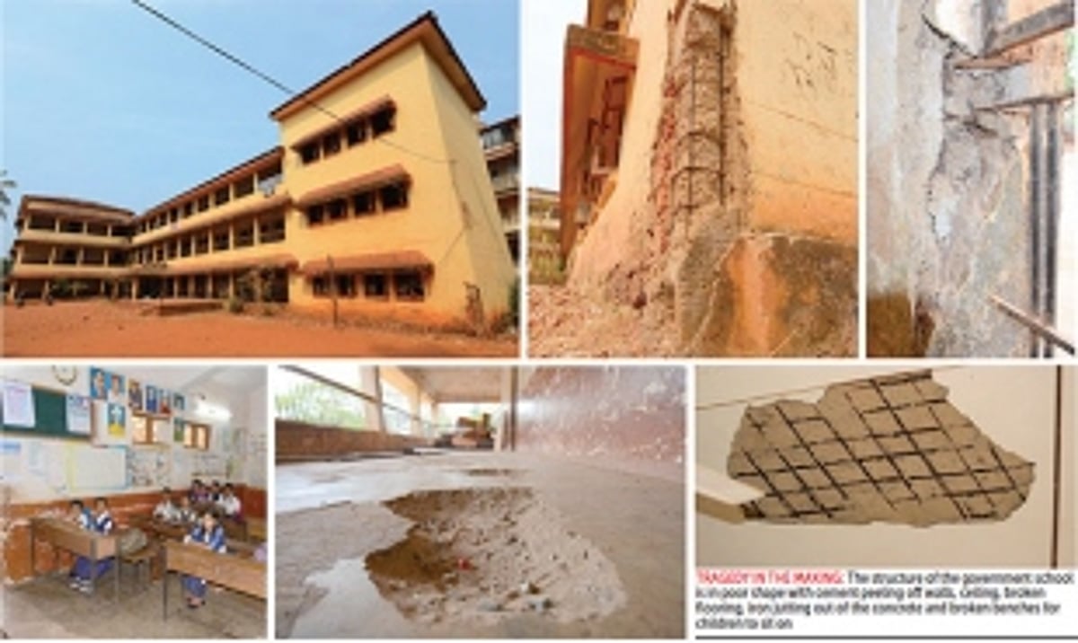 HAS THIS VASCO SCHOOL BEEN BOMBED?