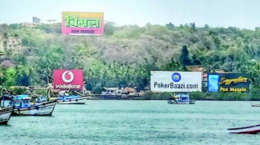 HC Cracks Down on Illegal Hoardings in Betim: Orders Disconnect of Electricity Connections