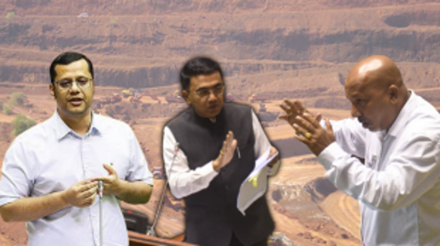 HEATED DISCUSSION ON MINING: Oppn questions mining block auctions; CM says Rs 80 cr recovery done