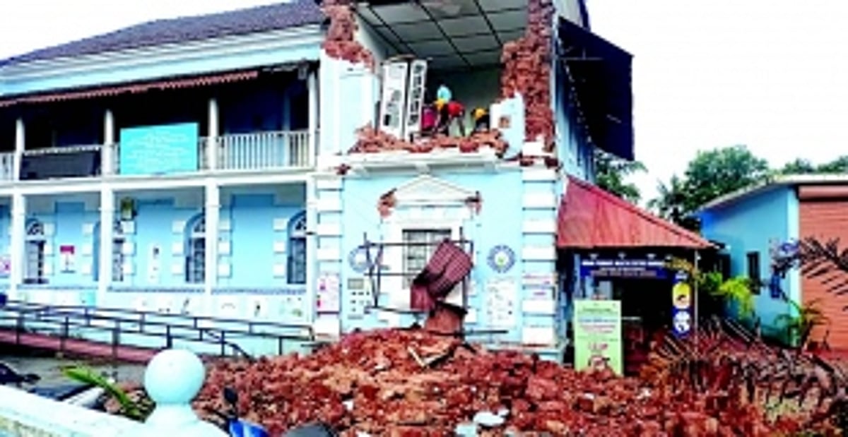 HERITAGE AT STAKE: Margao’s Urban Health Centre could crumble completely