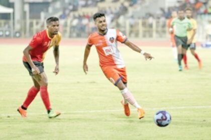 HOMECOMING  VICTORY FC Goa defeat  Quess East Bengal in first friendly at home