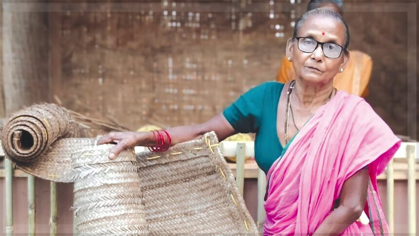 Handwoven heritage: Laxmi Velip keeps the dying art of Mandri mats alive in Quepem