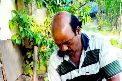 Handyman Custodio ‘Cistod’ Furtado is the
heart and hands of Benaulim