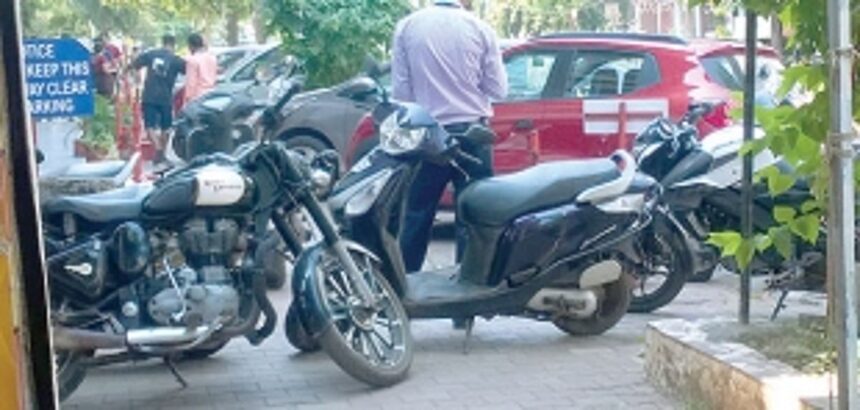 Haphazard parking on pavements in city, towns across State