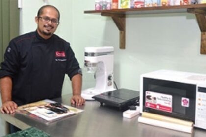 Happy to impart their culinary skills