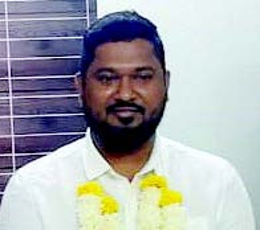 Haresh Naik is  new sarpanch of Curti-Khandepar