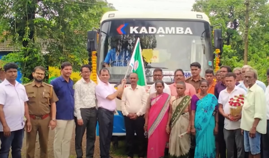 Harijanwada Gets Public Transport Back After 20 Years with New KTCL Bus Service 1 Harijanwada Gets Public Transport Back After 20 Years with New KTCL Bus Service