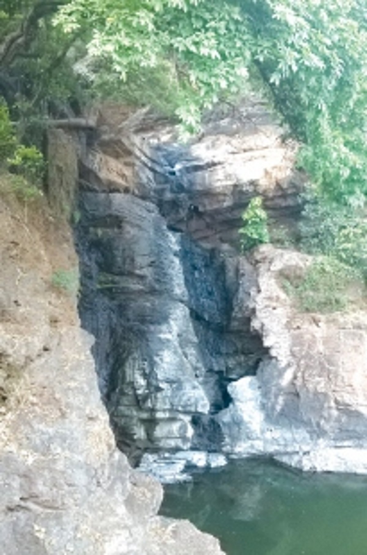 Harvalem Waterfall  may go dry this summer