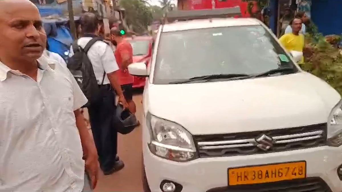 Haryana Car, Russian Driver, Goan Taxi