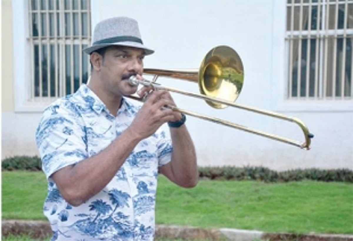 He can blow that horn