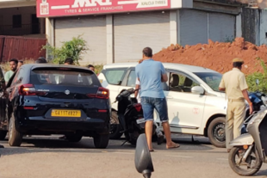 Head-On Collision Sparks Concern in Dhargal's Don Khamb Area