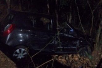 Head-on collision between bike and car at Nanoda Kasarpal; No fatalities reported