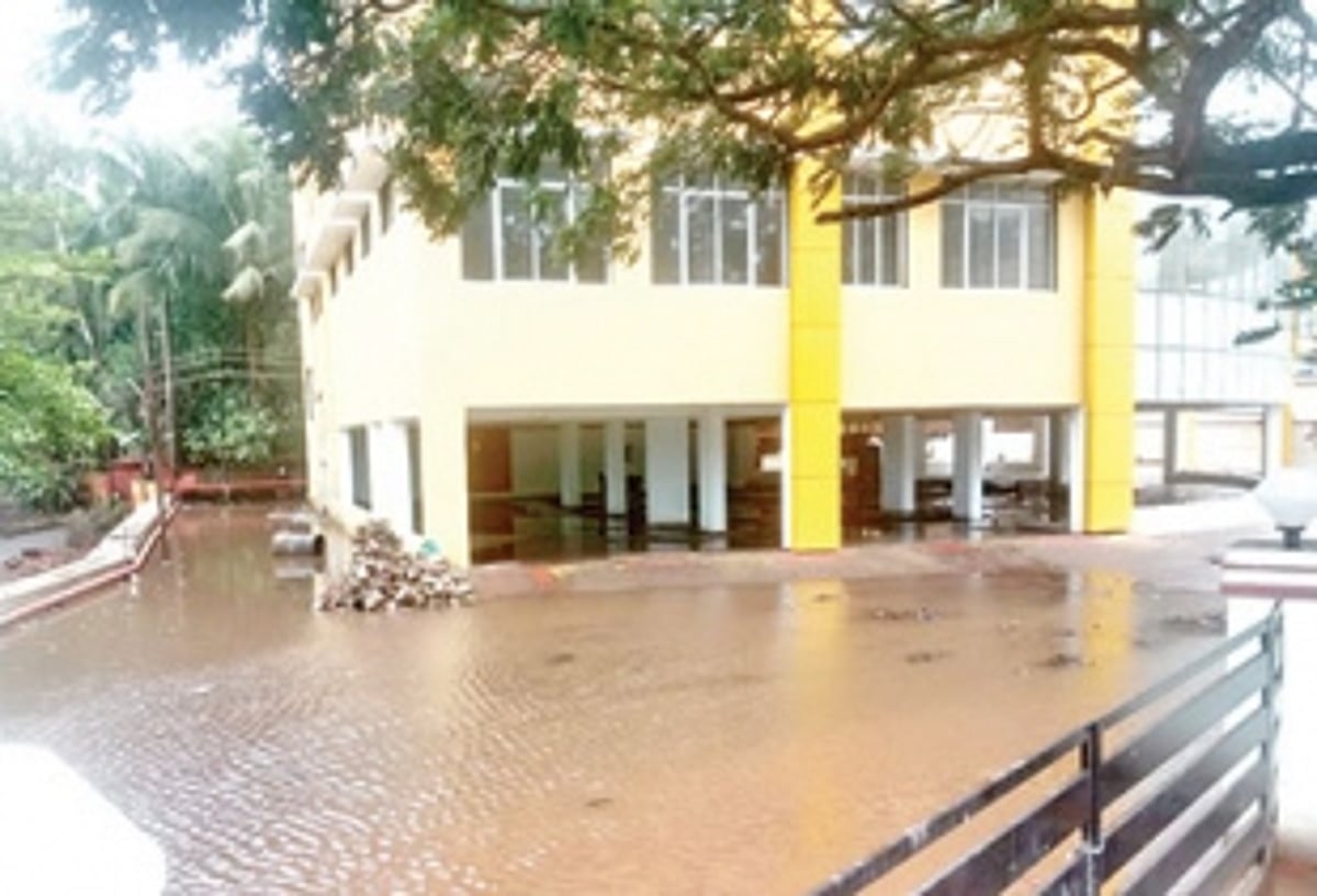 Headland Sada’s market complex hall flooded