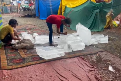 Health Concerns Rise Over Unhygienic Ice Use at Sanguem's Purumetachem Fest