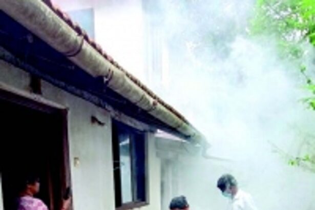 Health Dept initiates measures to prevent mosquito breeding, spread of dengue
