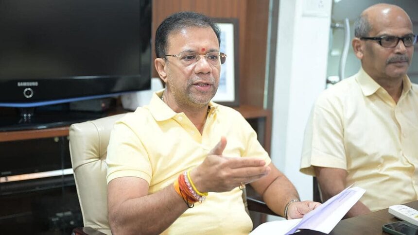 Around 10 crore sq m land in Salcete proposed for NDZ classification 1 Health Minister Vishwajit Rane challenges critics: File FIR if you have proof of job bribe