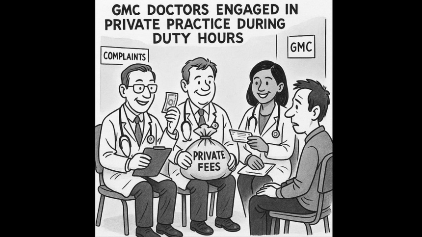 Health Minister Warns of Strict Action Against GMC Doctors Engaged in Private Practice During Duty Hours 1 Health Minister Warns of Strict Action Against GMC Doctors Engaged in Private Practice During Duty Hours