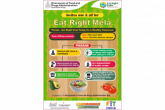 Healthy Eating Advocacy: 'Eat Right Mela' Food Festival to Promote Nutritious Choices in Goa