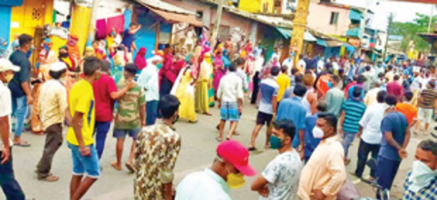 Hear the cry  of those in containment zones