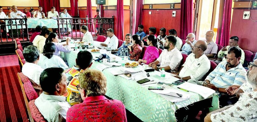 Heated Margao Council meet tackles surveillance, finances, town projects 1 Heated Margao Council meet tackles surveillance, finances, town projects