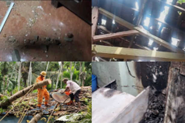 Heavy Rains in Goa Bring Lightning and Thunder, Causing Damage and Injuries