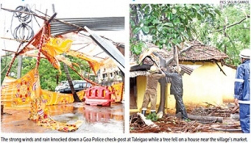 Heavy impact: Fire dept inundated with calls across Goa