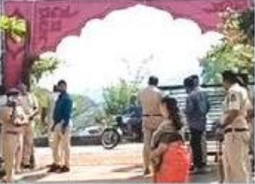 Heavy police presence at inaugural event to deter farmer’s protest